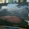 "Enchanted Rock_Day"
Acrylic on canvas 3 feet x4 feet